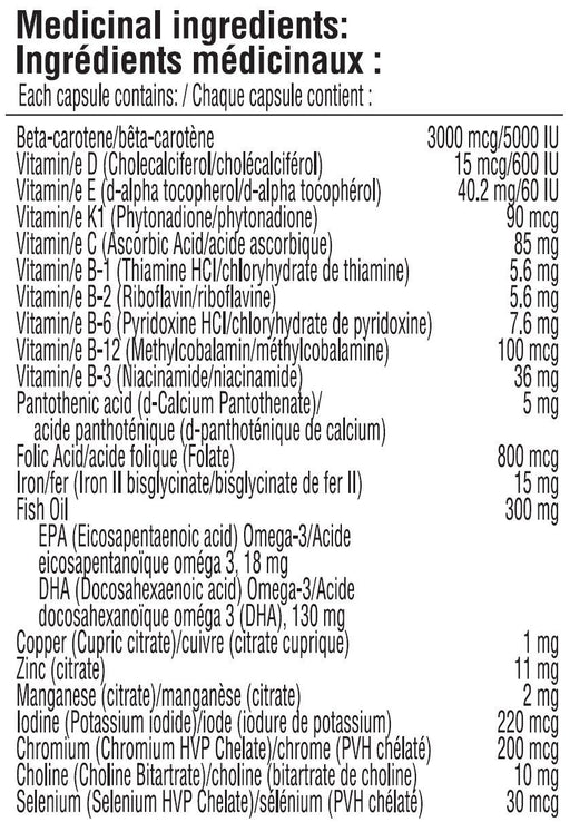 Platinum - Easymulti Prenatal, 120 Caps