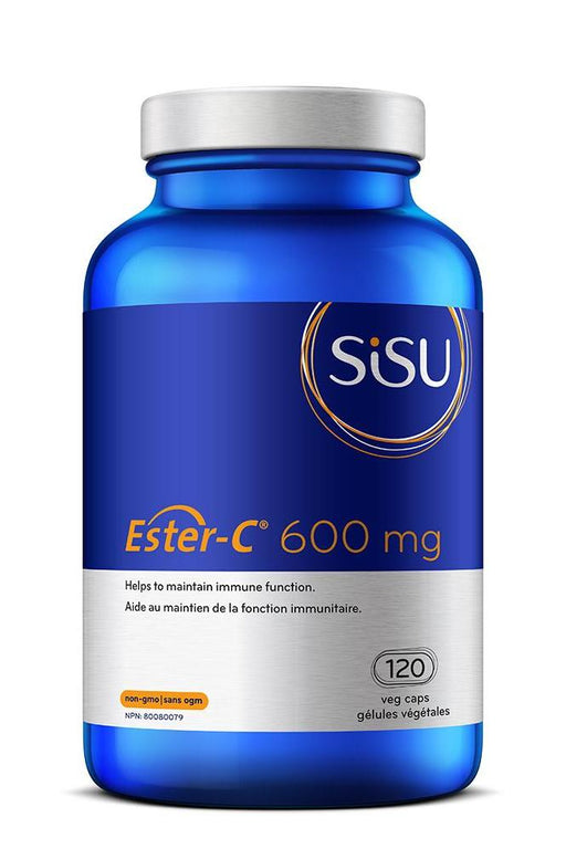 Sisu - Ester-C 600mg, 120 Caps