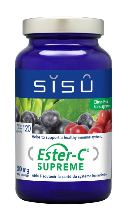 Sisu - Ester-C Supreme 600mg, 120 Caps