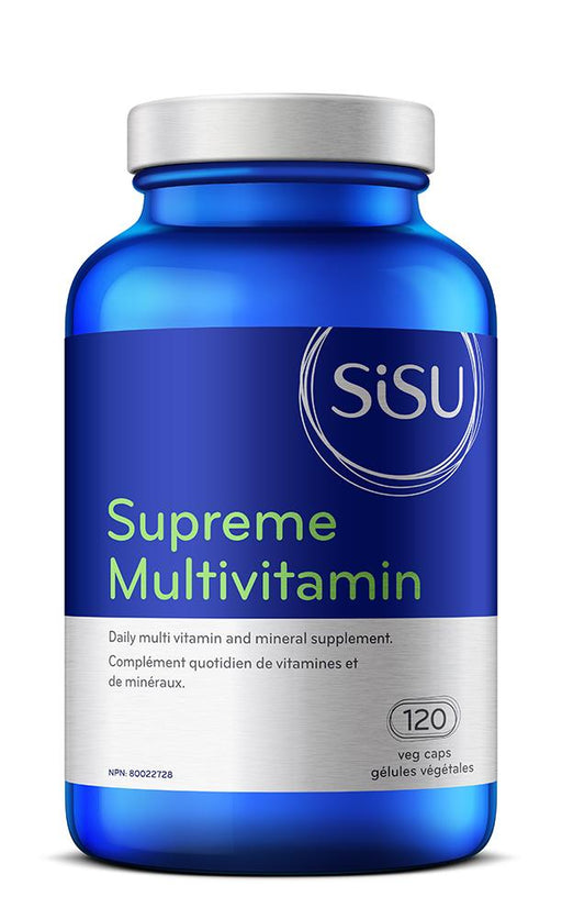 Sisu - Supreme Multivitamin with Iron, 120 Caps