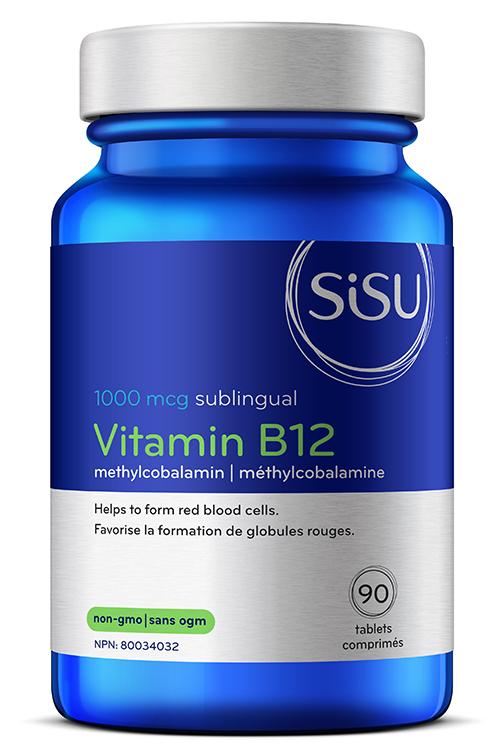 Sisu - Vitamin B12 1000mcg, 90 Tabs