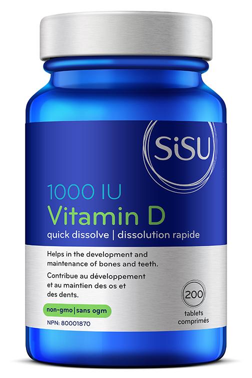 Sisu - Vitamin D, 200 Tabs