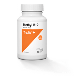 Trophic - Methyl B12 + Folic Acid, 90 Tabs