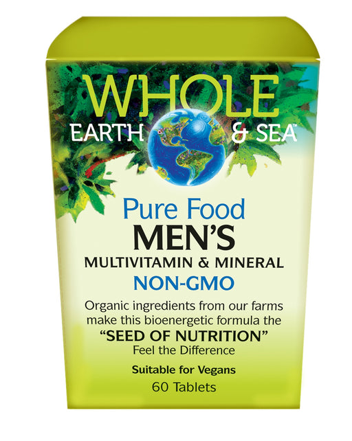 Whole Earth & Sea - Men’s Multivitamin & Mineral, 60 Tabs