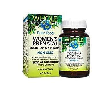 Whole Earth & Sea - Woman's Prenatal, 60 caps