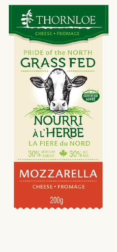 Thornloe Cheese - Grass Fed Mozzarella, 200g