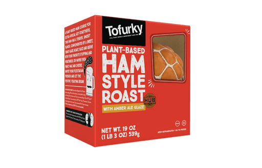 Tofurky - Plant-Based Ham Style Roast with Amber Ale Glaze, 539g