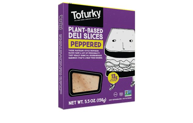 Tofurky - Peppered Plant-Based Deli Slices, 156g