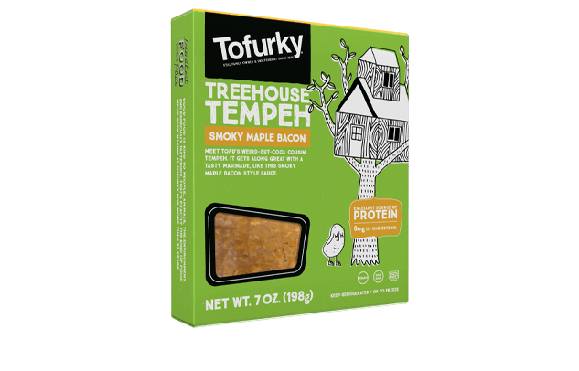 Tofurky - Smoky Maple Bacon Marinated Tempeh Strips, 198g