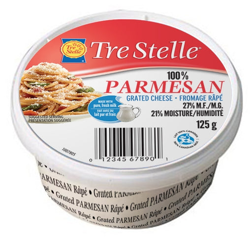 Tre Stelle - Grated Parmesan Cheese, 125g