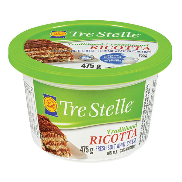 Tre Stelle - Traditional Ricotta Cheese, 475g