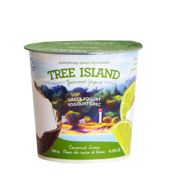 Tree Island - Gourmet Coconut Lime Greek Yogurt, 325g