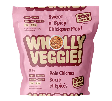 Wholly Veggie - Sweet & Spicy Chickpea Meal, 325g