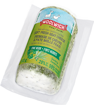 Woolwich Goat Dairy - Chevrai Mini Goat Cheese Log Fine Herb, 113g