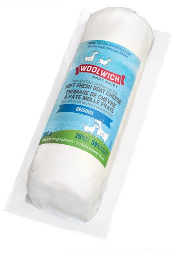 Woolwich Goat Dairy - Original Goat Cheese Log, 300g