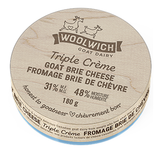 Woolwich Goat Dairy - Triple Crème Goat Brie,180g