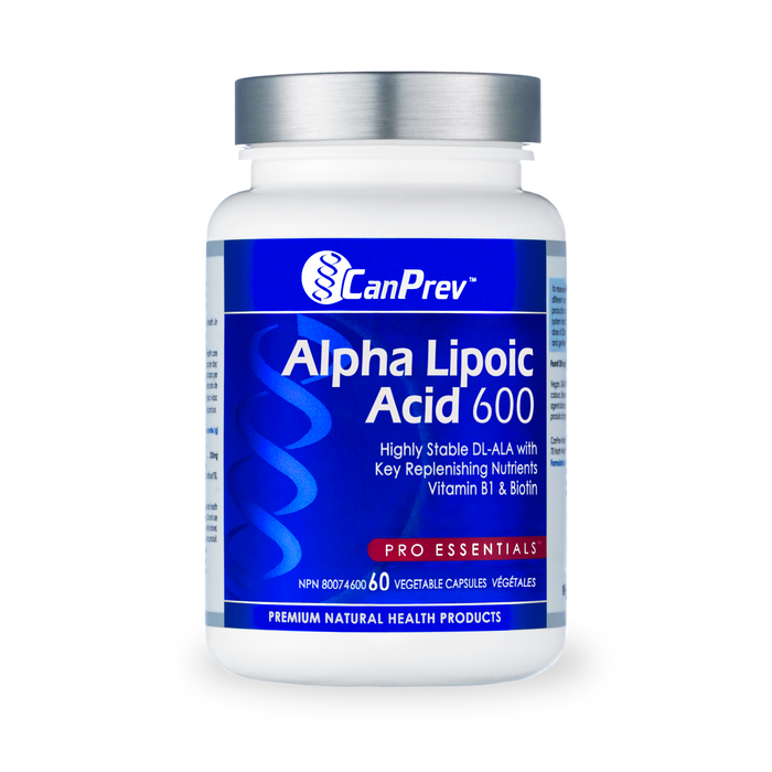 CanPrev - Alpha Lipoic Acid, 600mg