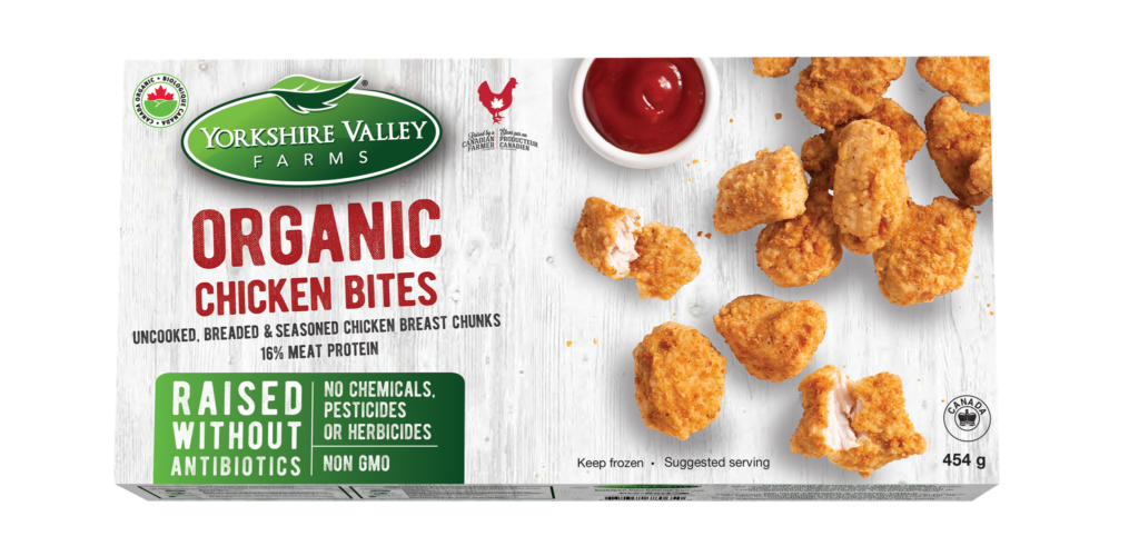 Yorkshire Valley Farms - Organic Chicken Bites, 454g